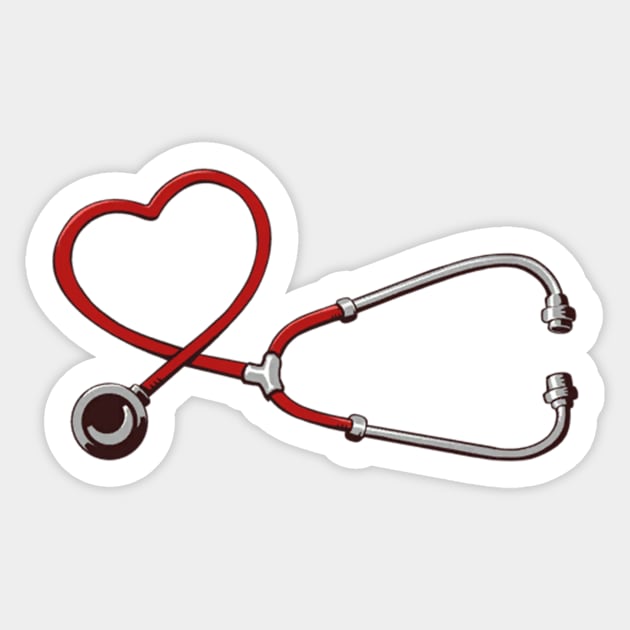 Mercy Stethoscope Sticker by Genessis